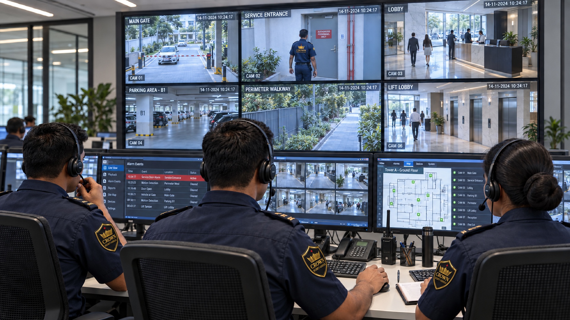 CCTV Monitoring services